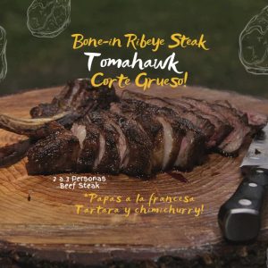 Bon-in Ribeye Steak Tomahawk